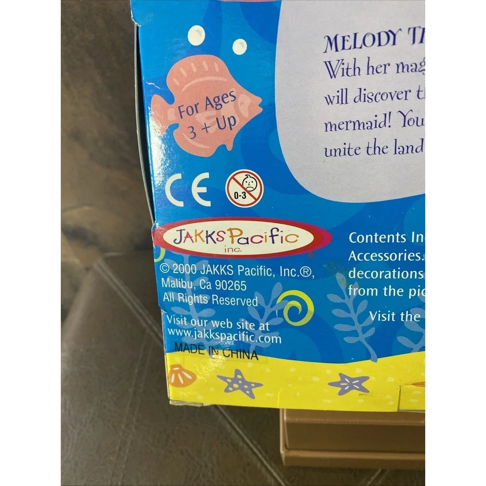 Jakks Pacific Toys R Us Exclusive The Little Mermaid II Melody Doll NRFB Damaged